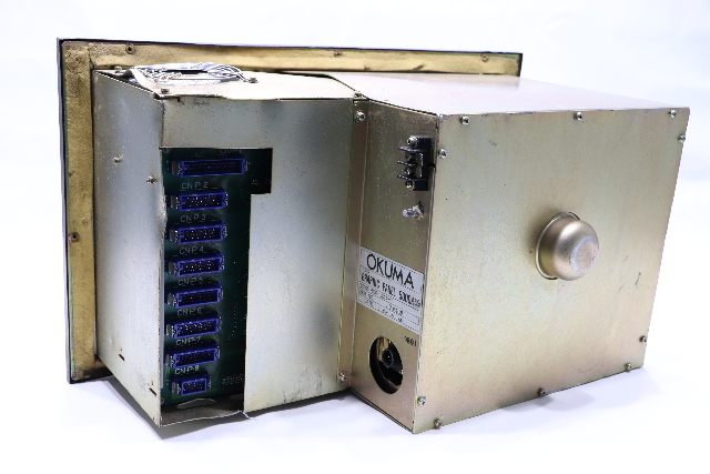 オクマ OSP5000M AJ コントロール ／E0105-800-033-1 Okuma OSP Operating Panel 5000 ASG E0105-800-020-1, CRT