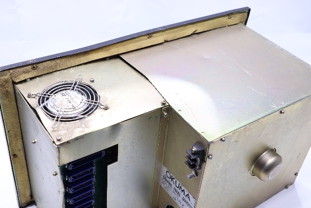 オクマ OSP5000M AJ コントロール ／E0105-800-033-1 Okuma OSP Operating Panel 5000 ASG E0105-800-020-1, CRT
