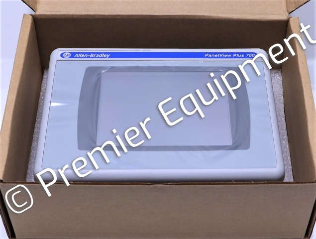 * ALLEN BRADLEY 2711P-RDT7C SER C PANELVIEW 700 PLUS 6 DISPLAY MODULE
