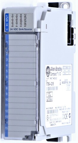 * ALLEN BRADLEY 1769-IQ16 24 VDC SINK/SOURCE COMPACT I/O 16-pt INPUT MODULE
