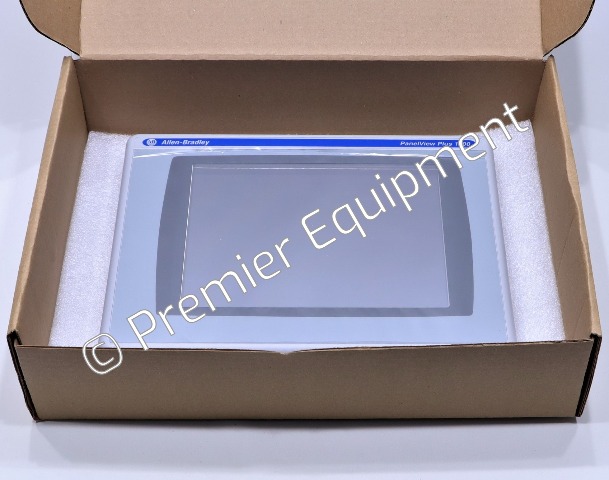 * ALLEN BRADLEY 2711P-T10C4D2 PANELVIEW 1000 PLUS 6 W/ 2711P-RDT10C & 2711P-RP2