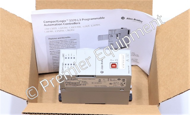 * SURPLUS ALLEN BRADLEY 1769-L33ER COMPACTLOGIX 2MB ENET CONTROLLER