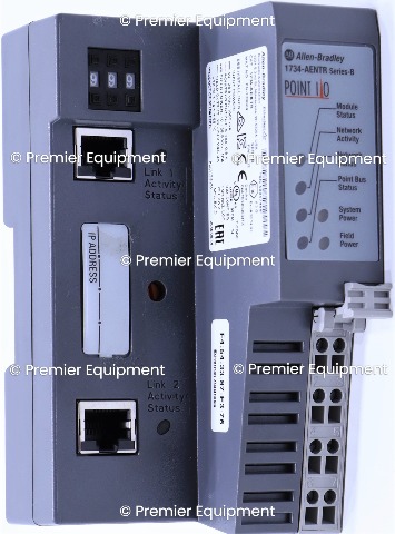 * ALLEN BRADLEY 1734-AENTR /B FW 5.012 I/O DUAL PORT NETWORK ADAPTOR