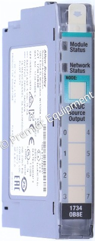 * ALLEN BRADLEY 1734-OB8E /C FW 3.022 8 POINT DIGITAL OUTPUT MODULE