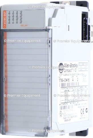 * ALLEN BRADLEY 1769-OW16 16-PT AC/DC RELAY MODULE *NO TERMINAL BLOCK*
