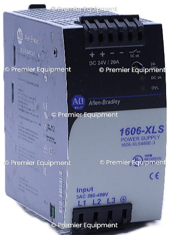 * ALLEN BRADLEY 1606-XLS480E-3 SER A POWER SUPPLY 480 W 24VDC *TESTED*