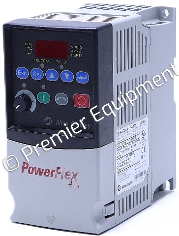 * ALLEN BRADLEY POWERFLEX 4 22A-A4P5N104 /A 1HP AC DRIVE