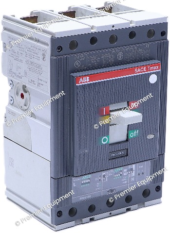 * ABB SACE TMAX T5H 400 400A 600A 3 POLE CIRCUIT BREAKER