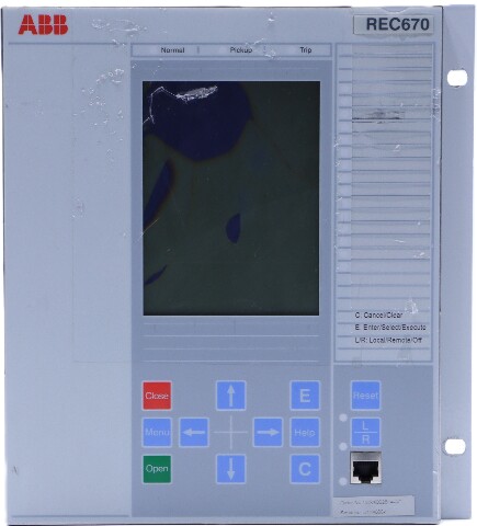 * ABB REC70 REC670 V1.2 A30 VOLTAGE CONTROL BAY UNIT *READ*