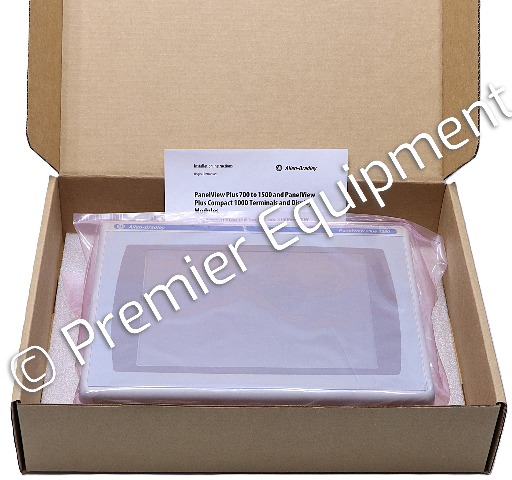 * ALLEN BRADLEY 2711P-T12C4A6 PANELVIEW 1250 PLUS 6 2711P-RDT12C & 2711P-RP6A