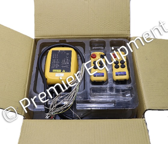 * NEW MAGNETEK 0-FLEX-4EX2E 4EX2 RADIO CONTROLLER and RECIEVER KIT *READ*