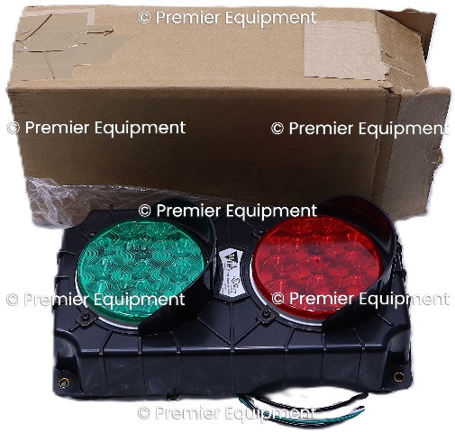 * TRI LITE SG SG10B-115RG-LED VISUAL SIGNALING STOP & GO SIGNAL LIGHT