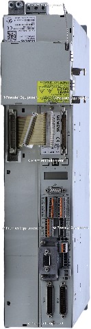 * SIEMENS 6SN1123-1AA00-0DA2 SIMODRIVE POWER MODULE w/ 6SN1118-0NH01-0AA1 INTERPHASE CARD *READ*