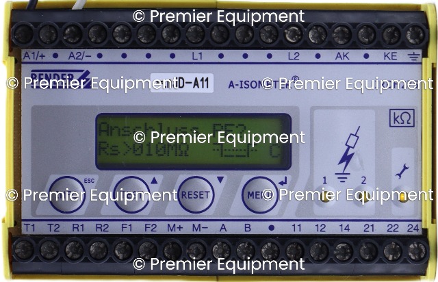 * BENDER IRDH275BM-727 INSULATION MONITORING DEVICE