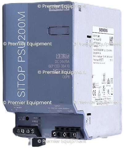 * SIEMENS 6EP1333-3BA10 SITOP PSU200M POWER SUPPLY 24VDC *TESTED* 