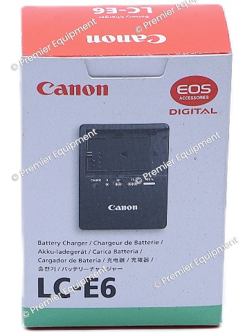 * NEW GENIUNE CANON LC-E6 BATTERY CHARGER