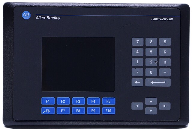 ALLEN BRADLEY 2711-K6C8 SER C FRN 4.46 PANELVIEW 600 OPERATOR INTERFACE