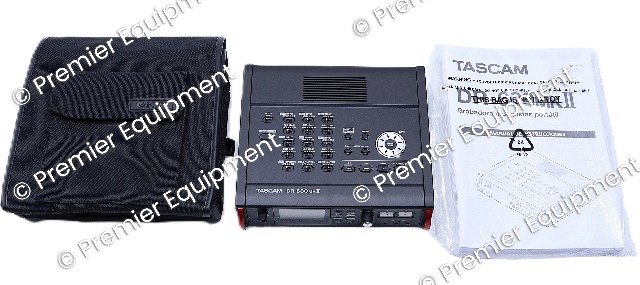 * TASCAM DR-680MKII Portable Field Recorder w/ Carrying Bag Mint Cond.