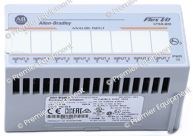 ALLEN BRADLEY 1794-IE8 /B FLEX ANALOG INPUT MODULE