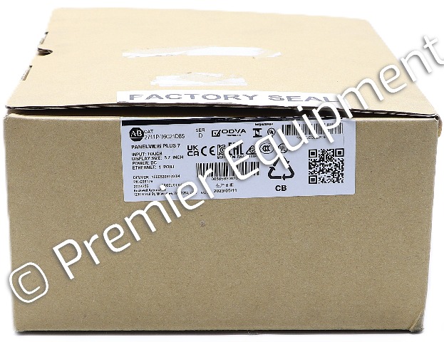 * SURPLUS ALLEN BRADLEY 2711P-T6C21D8S /D PANELVIEW PLUS 7 OPERATOR INTERFACE PANEL