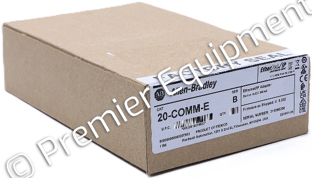 * SURPLUS SEALED ALLEN BRADLEY 20-COMM-E SER B POWERFLEX ETHERNET IP ADAPTER