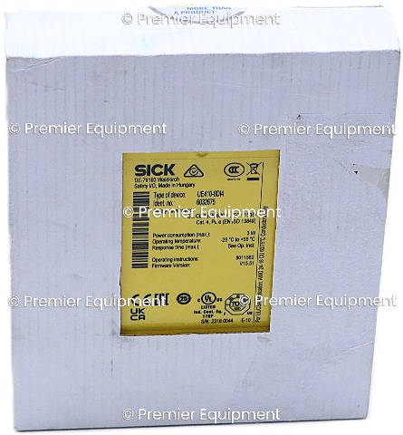 * SURPLUS SICK UE410-8DI4 6032675 SAFETY CONTROLLER