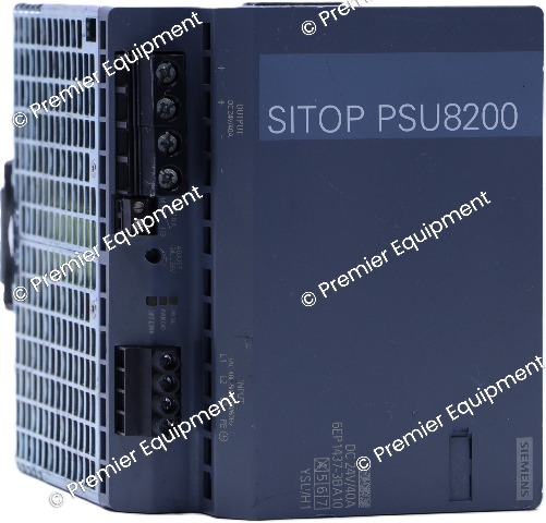 SIEMENS SITOP PSU8200 6EP1437-3BA10 POWER SUPPLY 3 PHASE 400-500V INPUT 24VDC OUTPUT