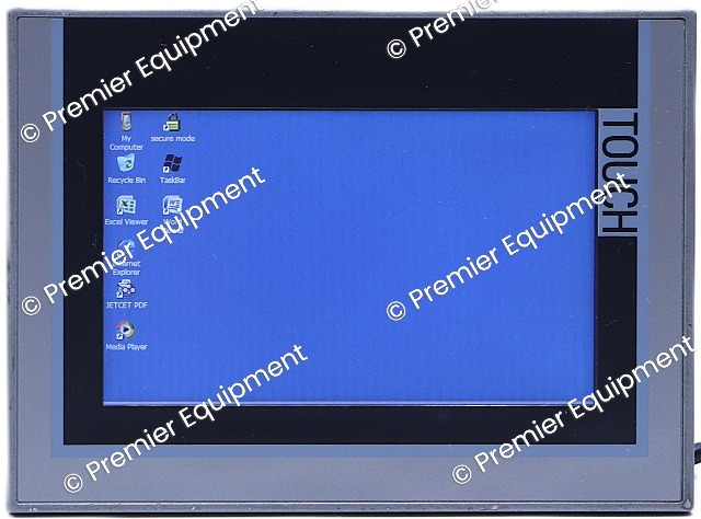 * SIEMENS 6AV2 124-0GC01-0AX0 TP700 COMFORT  7" OPERATOR INTERFACE PANEL #2
