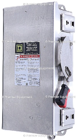 * SURPLUS SQUARE D HU361DS 30A SAFETY SWITCH STAINLESS 