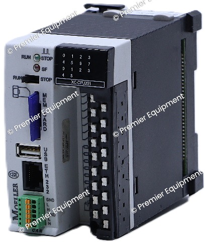 MOELLER XC-CPU201-EC256K-8DI-6DO CPU MODULE