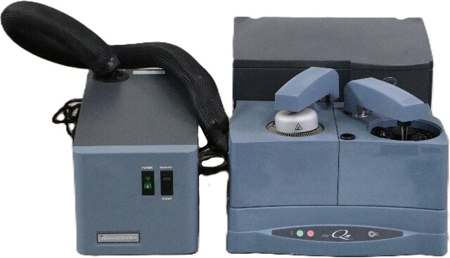 TA INSTRUMENTS TGA 20 THERMOGRAVIMETRIC ANALYZER 970501.902 WITH TA 40 REFRIGERATED COLLING SYSTEM 970508.901