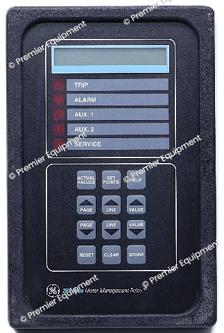 GE MULTILIN 269 PLUS MOTOR MANAGEMENT RELAY DISPLAY KEYBOARD ONLY 