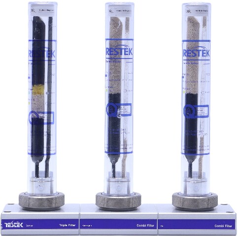 RESTEK CARRIER TRIPLE FILTER HYDROGEN COMBI FILTER AIR COMBI FILTER
