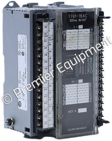 * ALLEN BRADLEY 1791-16AC /B BLOCK I/O MODULE PLC MODULE