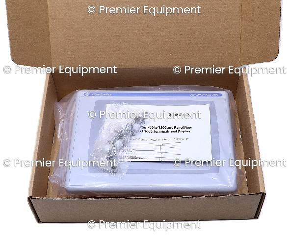 * SURPLUS ALLEN BRADLEY 2711P-T10C4D9 SER A PANELVIEW 1000 PLUS 6 W/ 2711P-RDT10C 2711P-RP9D