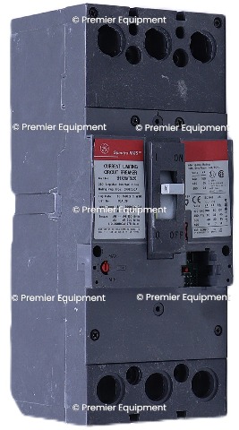 * GE SPECTRA RMS SFLA36AT0250 250A, 600V, 3P CIRCUIT BREAKER *TESTED*