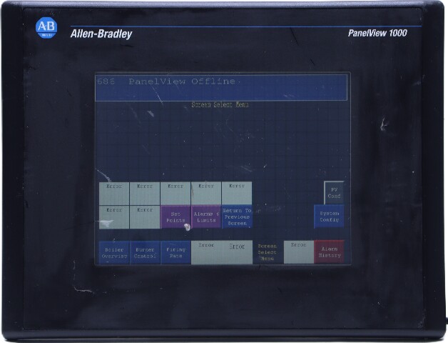 * ALLEN BRADLEY 2711-... PANELVIEW 1000 FOR PARTS *READ*
