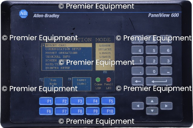 * ALLEN BRADLEY 2711-... PANELVIEW 600 FOR PARTS *READ*