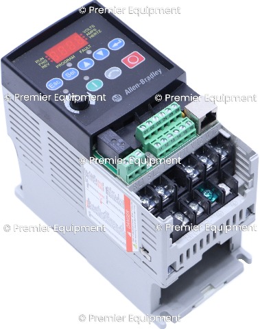 * ALLEN BRADLEY 22A-A2P1N103 SER A POWERFLEX VARIABLE FREQUENCY DRIVE *READ*
