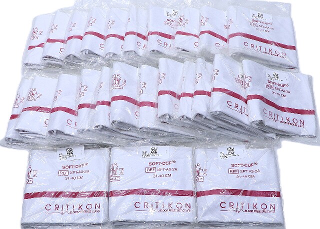 * QTY. 25 GE CRITIKON SFT-A3-2A 31-40 CM SOFT-CUF BLOOD PRESSURE CUFFS 