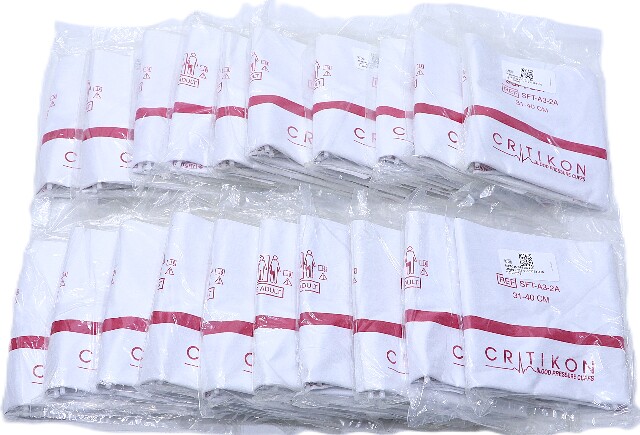 * QTY. 20 GE CRITIKON SFT-A3-2A 31-40 CM SOFT-CUF BLOOD PRESSURE CUFFS 