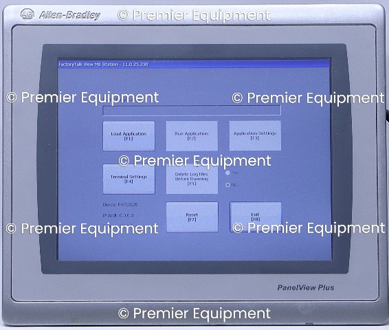 * ALLEN BRADLEY 2711P-T10C22D9P 10" PANELVIEW PLUS 7 TERMINAL - REFURBISHED