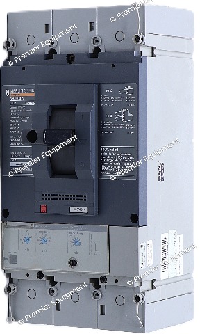 * MERLIN GERIN NSJ400N 3P 400 AMP 600V CIRCUIT BREAKER *TESTED*