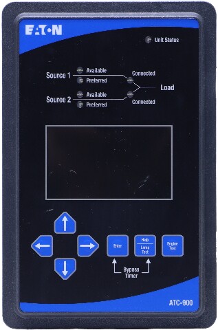 EATON ATC-900 8160A90G01 AUTOMATIC TRANSFER SWITCH CONTROLLER
