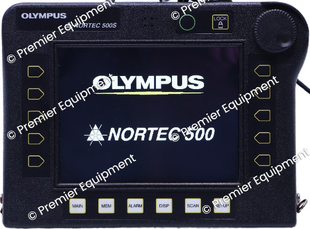 OLYMPUS NORTEC 500S 8900003 REV B EDDY CURRENT FLAW DETECTOR