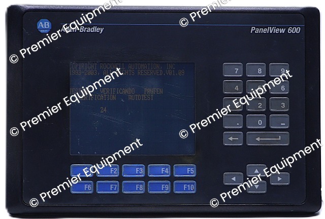 ALLEN BRADLEY 2711-B6C5 SER B FRN 4.41 PANELVIEW 600 