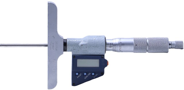 MITUTOYO No. 329-712-30 DIGITAL DEBT MICROMETER