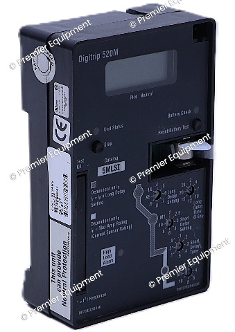 EATON CUTLER HAMMER 5MLSI DIGITRIP 520M TRIP UNIT 78/2C66G41