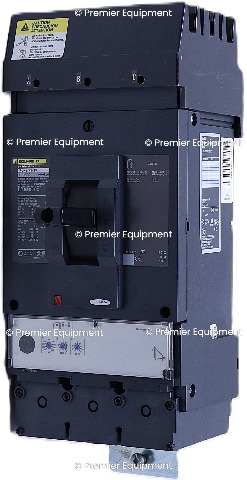 * SQUARE D LJ 600 LJA36600U31X 600A POWERPACT CIRCUIT BREAKER MICROLOGIC 3-3