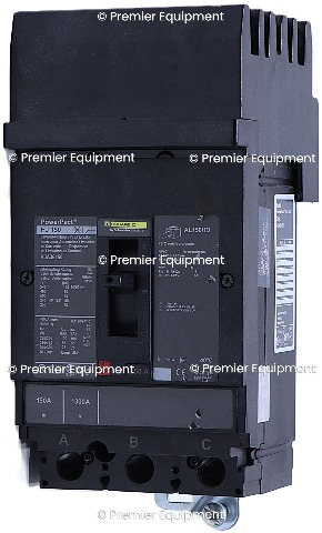 * SQUARE D HJA36150 150A 600VAC POWERPACT HJ 150 CIRCUIT BREAKER